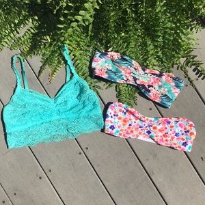 Victoria’s Secret PINK Bralette Bandeau Bundle
